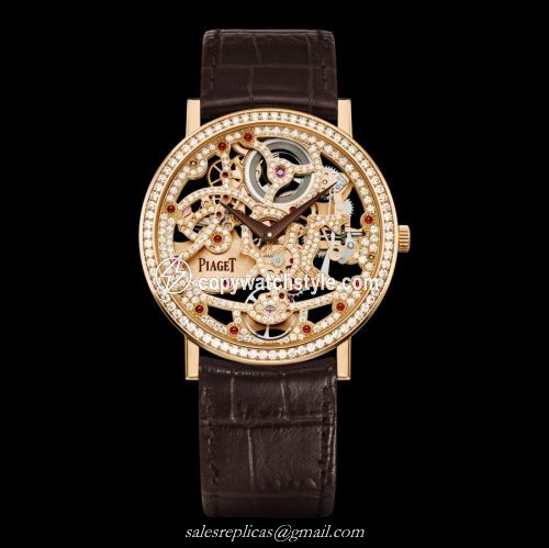 Piaget Altiplano Skeleton Pink Gold Diamond G0A39125