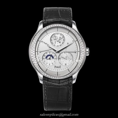 Piaget Gouverneur Perpetual Calendar White Gold Diamond G0A40019 Piaget Gouverneur Perpetual Calendar White Gold Diamond G0A40019