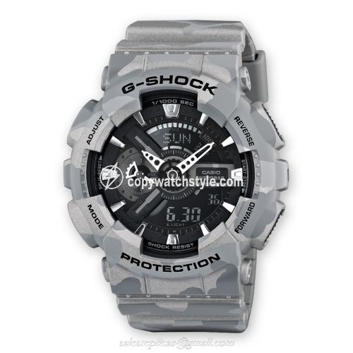 Casio GA-110CM-8A Grey Camo GA-110CM-8A Casio GA-110CM-8A Grey Camo GA-110CM-8A