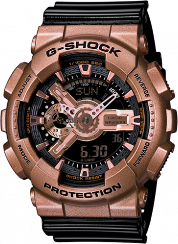Casio GA-110GD-9B2 Black x Rose Gold GA-110GD-9B2 Casio GA-110GD-9B2 Black x Rose Gold GA-110GD-9B2