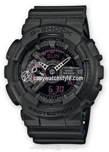 Casio GA-110MB-1A Mission Black GA-110MB-1A Casio GA-110MB-1A Mission Black GA-110MB-1A