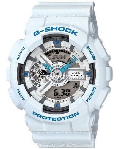 Casio GA-110SN-7A White GA-110SN-7A Casio GA-110SN-7A White GA-110SN-7A