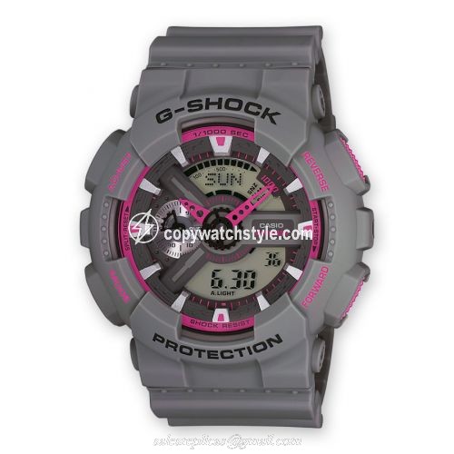Casio GA-110TS-8A4 Grey Purple GA-110TS-8A4 Casio GA-110TS-8A4 Grey Purple GA-110TS-8A4
