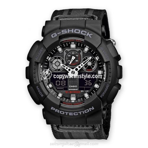 Casio GA-100MC-1A Grey NATO GA-100MC-1A Casio GA-100MC-1A Grey NATO GA-100MC-1A
