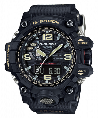 Casio G-Shock Mudmaster Triple Sensor Black / Black GWG-1000-1A Casio G-Shock Mudmaster Triple Sensor Black / Black GWG-1000-1A