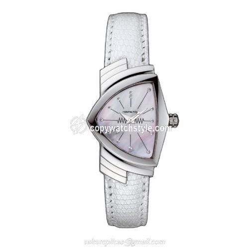 Hamilton Ventura Quartz 24 Stainless Steel / MOP H24211852 Hamilton Ventura Quartz 24 Stainless Steel / MOP H24211852