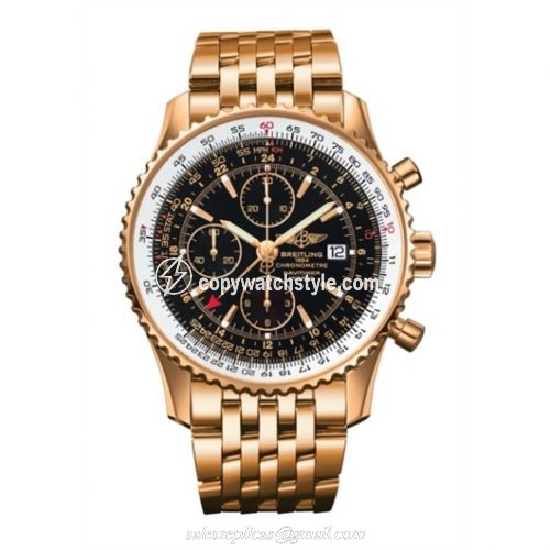 Breitling Navitimer World Red Gold / Black / Bracelet H2432212/B928/426H Breitling Navitimer World Red Gold / Black / Bracelet H2432212/B928/426H