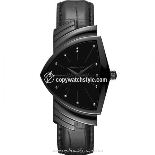 Hamilton Ventura Quartz 32.3 PVD / Black H24401731 Hamilton Ventura Quartz 32.3 PVD / Black H24401731