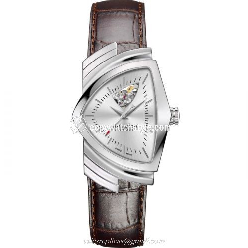 Hamilton Ventura Open Heart Auto Stainless Steel / Silver H24515552 Hamilton Ventura Open Heart Auto Stainless Steel / Silver H24515552