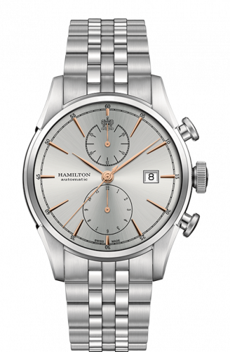Hamilton Spirity of Liberty Chronograph Automatic Gold Bracelet H32416181 Hamilton Spirity of Liberty Chronograph Automatic Gold Bracelet H32416181