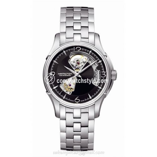Hamilton Jazzmaster Open Heart 40mm Black Dial Bracelet H32565135 Hamilton Jazzmaster Open Heart 40mm Black Dial Bracelet H32565135