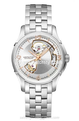Hamilton Jazzmaster Open Heart 40mm Silver Dial Bracelet H32565155 Hamilton Jazzmaster Open Heart 40mm Silver Dial Bracelet H32565155
