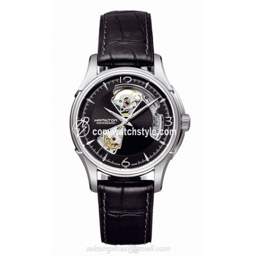 Hamilton Jazzmaster Open Heart 40mm Black Dial H32565735 Hamilton Jazzmaster Open Heart 40mm Black Dial H32565735