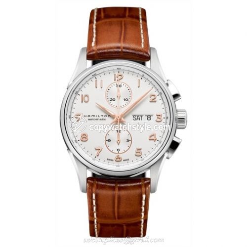Hamilton Jazzmaster Maestro Automatic Chronograph 41mm White Dial H32576515 Hamilton Jazzmaster Maestro Automatic Chronograph 41mm White Dial H32576515