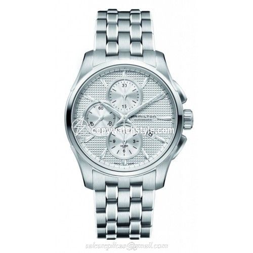 Hamilton Jazzmaster Automatic Chronograph 42mm Silver Dial Bracelet H32596151