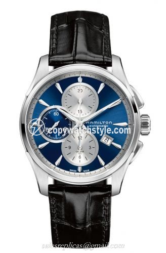Hamilton Jazzmaster Automatic Chronograph 42mm Blue Dial H32596741 Hamilton Jazzmaster Automatic Chronograph 42mm Blue Dial H32596741