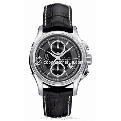 Hamilton Jazzmaster Automatic Chronograph 42mm Black Dial H32616533 Hamilton Jazzmaster Automatic Chronograph 42mm Black Dial H32616533