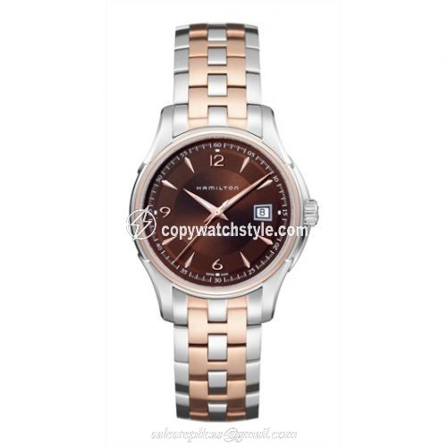 Hamilton Jazzmaster Viewmatic 40mm Brown Dial Two Tone H32655195 Hamilton Jazzmaster Viewmatic 40mm Brown Dial Two Tone H32655195