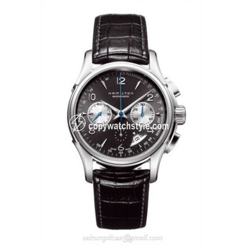 Hamilton Jazzmaster Automatic Chronograph 42mm Black Dial H32656785 Hamilton Jazzmaster Automatic Chronograph 42mm Black Dial H32656785