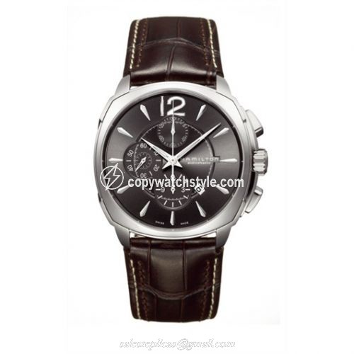 Hamilton Jazzmaster Cushion Auto Chrono H36516585