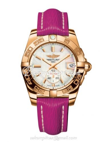 Breitling Galactic 36 Automatic Rose Gold / Pearl / Sahara H3733012.A724.242X Breitling Galactic 36 Automatic Rose Gold / Pearl / Sahara H3733012.A724.242X