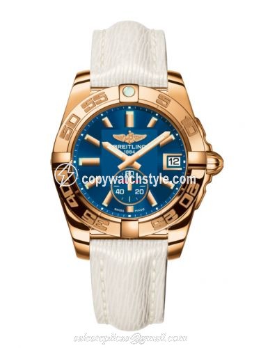 Breitling Galactic 36 Automatic Rose Gold / Gun Blue / Sahara H3733012.C831.236X Breitling Galactic 36 Automatic Rose Gold / Gun Blue / Sahara H3733012.C831.236X