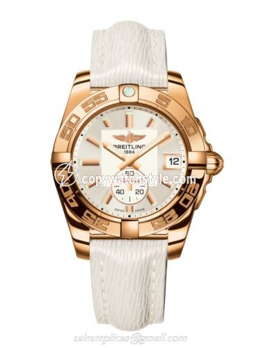 Breitling Galactic 36 Automatic Rose Gold / Stratus Silver / Sahara H3733012.G714.236X