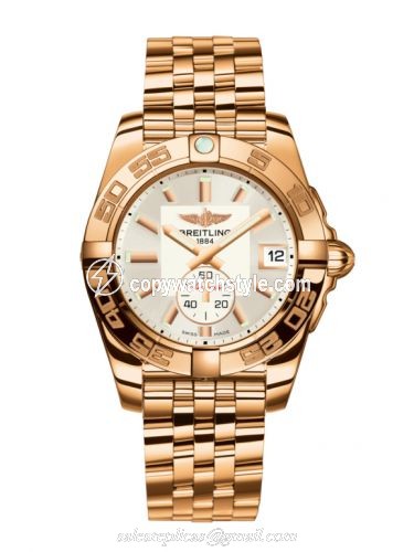 Breitling Galactic 36 Automatic Rose Gold / Stratus Silver / Bracelet H3733012.G714.376H Breitling Galactic 36 Automatic Rose Gold / Stratus Silver / Bracelet H3733012.G714.376H