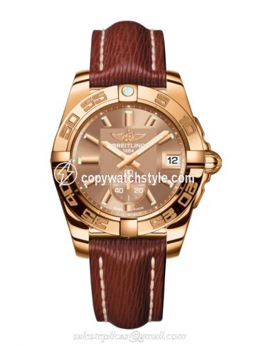 Breitling Galactic 36 Automatic Rose Gold / Copperhead Bronze / Sahara H3733012.Q584.216X Breitling Galactic 36 Automatic Rose Gold / Copperhead Bronze / Sahara H3733012.Q584.216X