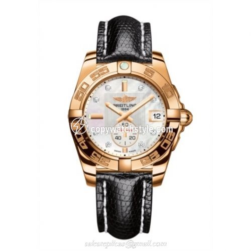 Breitling Galactic 36 Automatic Rose Gold / Pearl Diamond / H3733012.A725.120Z Breitling Galactic 36 Automatic Rose Gold / Pearl Diamond / H3733012.A725.120Z