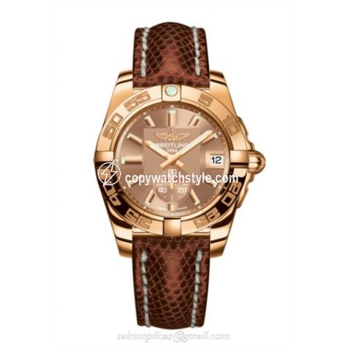 Breitling Galactic 36 Automatic Rose Gold / Copperhead Bronze / Teju H3733012.Q584.172Z