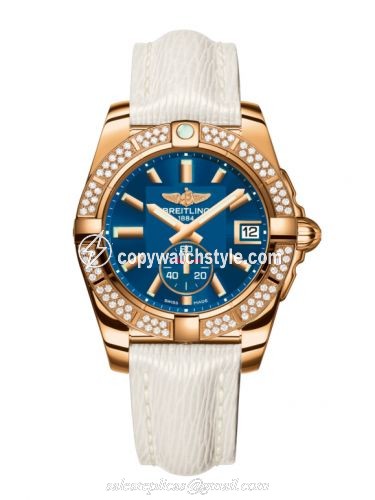 Breitling Galactic 36 Automatic Rose Gold / Diamond / Gun Blue / Sahara H3733053.C831.236X