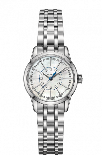 Hamilton Railroad Lady Quartz Steel / MOP / Bracelet H40311191