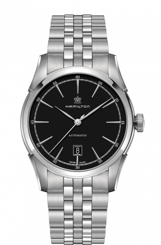 Hamilton Spirit Of Liberty Auto Black Bracelet H42415031