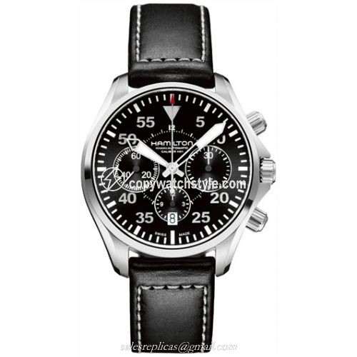 Hamilton Khaki Pilot Auto Chrono H64666735 Hamilton Khaki Pilot Auto Chrono H64666735
