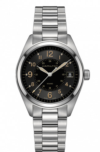 Hamilton Khaki Field Quartz / Black / Bracelet H68551133