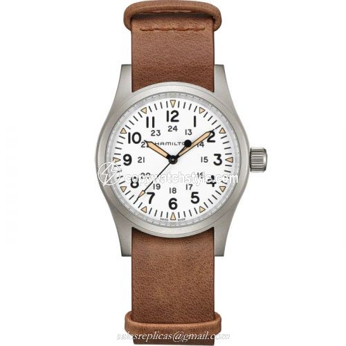 Hamilton Khaki Field Mechanical 38 White H69439511