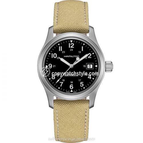 Hamilton Khaki Field Mechanical 38 Date Black H69439933