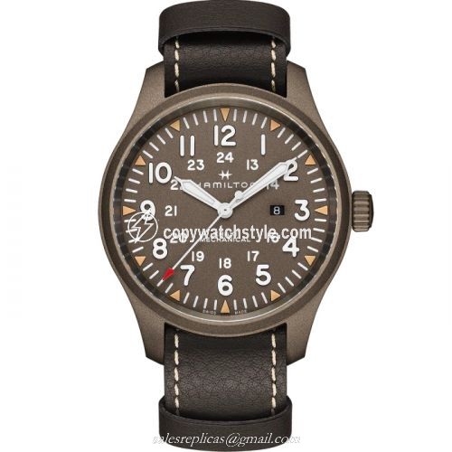 Hamilton Khaki Field Mechanical 50 PVD / Brown H69829560 Hamilton Khaki Field Mechanical 50 PVD / Brown H69829560