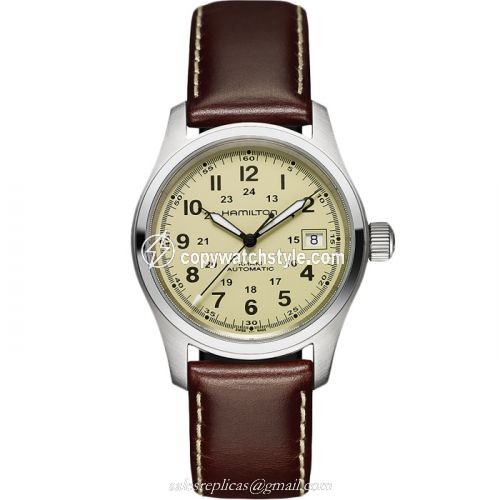 Hamilton Khaki Field Automatic 38 Stainless Steel / Beige H70455523