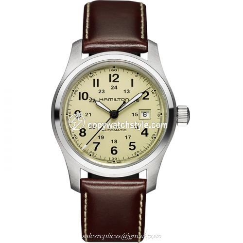 Hamilton Khaki Field Automatic Stainless Steel / Beige H70555523