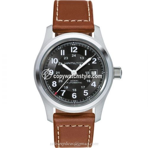 Hamilton Khaki Field Automatic Stainless Steel / Black H70555533 Hamilton Khaki Field Automatic Stainless Steel / Black H70555533