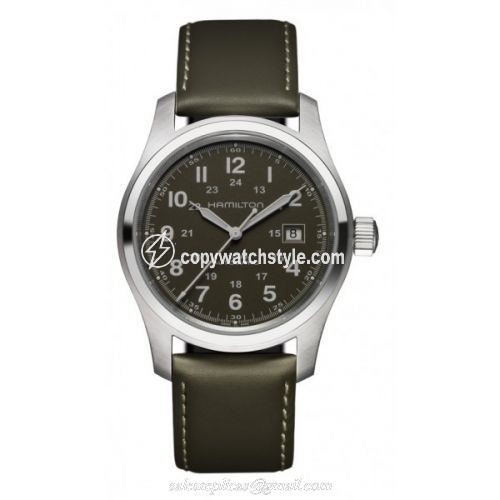 Hamilton Khaki Field Automatic Stainless Steel / Green H70555863 Hamilton Khaki Field Automatic Stainless Steel / Green H70555863
