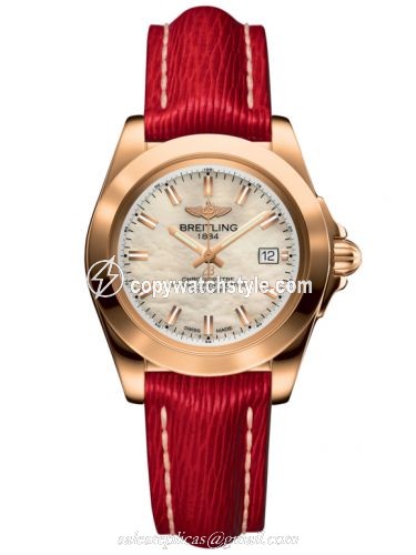 Breitling Galactic 32 Sleek Edition Rose Gold / Pearl / Sahara H7133012.A802.209X Breitling Galactic 32 Sleek Edition Rose Gold / Pearl / Sahara H7133012.A802.209X