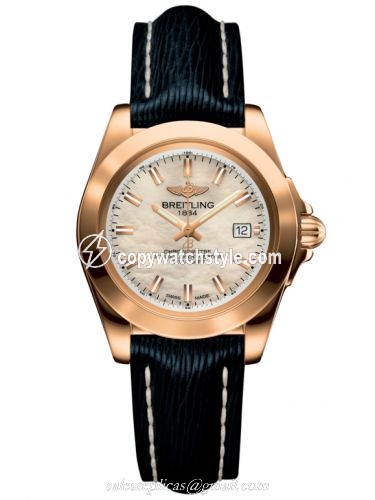 Breitling Galactic 32 Sleek Edition Rose Gold / Pearl / Sahara H7133012.A802.210X Breitling Galactic 32 Sleek Edition Rose Gold / Pearl / Sahara H7133012.A802.210X
