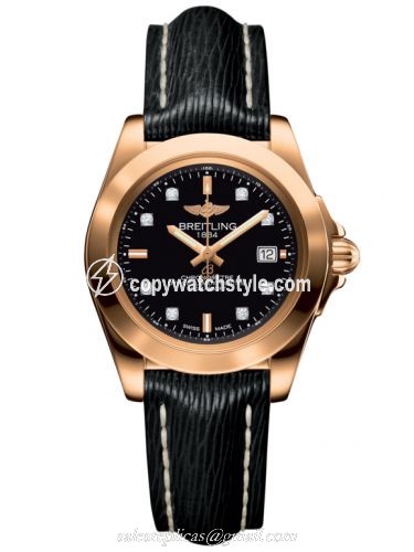 Breitling Galactic 32 Sleek Edition Rose Gold / Trophy Black Diamond / Sahara H7133012.BF64.208X Breitling Galactic 32 Sleek Edition Rose Gold / Trophy Black Diamond / Sahara H7133012.BF64.208X
