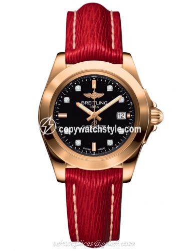 Breitling Galactic 32 Sleek Edition Rose Gold / Trophy Black Diamond / Sahara H7133012.BF64.209X Breitling Galactic 32 Sleek Edition Rose Gold / Trophy Black Diamond / Sahara H7133012.BF64.209X