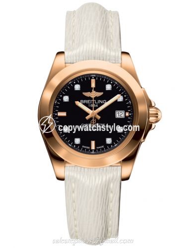Breitling Galactic 32 Sleek Edition Rose Gold / Trophy Black Diamond / Sahara H7133012.BF64.235X Breitling Galactic 32 Sleek Edition Rose Gold / Trophy Black Diamond / Sahara H7133012.BF64.235X