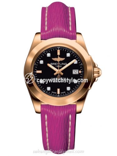 Breitling Galactic 32 Sleek Edition Rose Gold / Trophy Black Diamond / Sahara H7133012.BF64.241X Breitling Galactic 32 Sleek Edition Rose Gold / Trophy Black Diamond / Sahara H7133012.BF64.241X