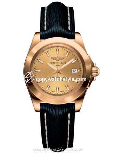 Breitling Galactic 32 Sleek Edition Rose Gold / Golden Sun / Sahara H7133012.H549.210X Breitling Galactic 32 Sleek Edition Rose Gold / Golden Sun / Sahara H7133012.H549.210X